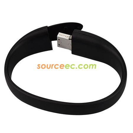 Customization Silicon Wristband USB Flash Drive Promotional Products
