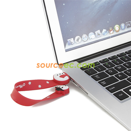 Customization Snowman USB Flash Drive Wrist Promotional Products