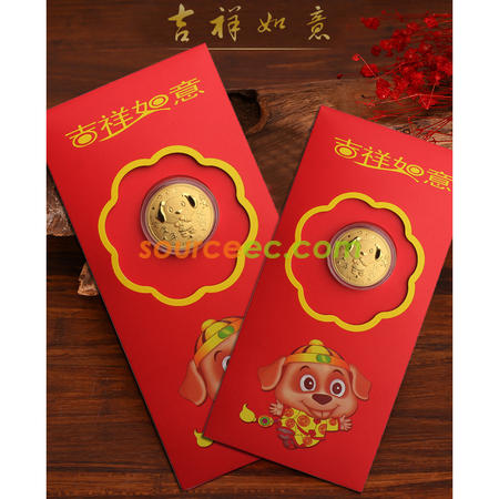 Customization New Year Gold Coin Promotional Products