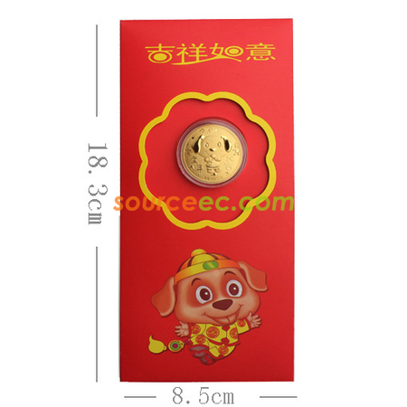 Customization New Year Gold Coin Promotional Products