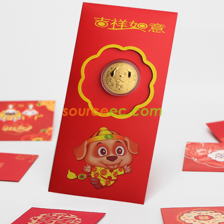 Customization New Year Gold Coin Promotional Products