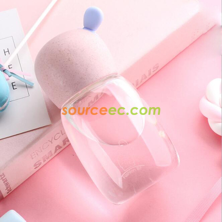 Customization Flower Glass Cup Promotional Products