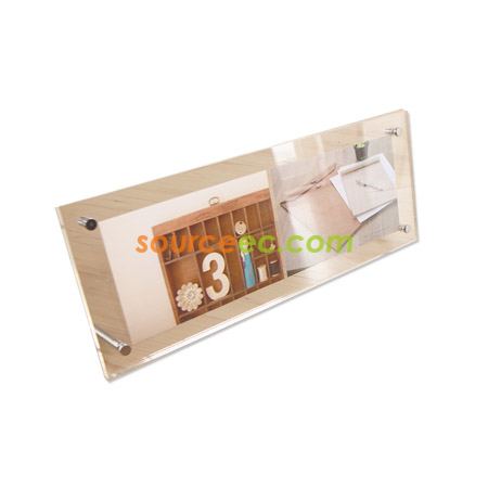 Customization 4R Acrylic Photo Frame Promotional Products