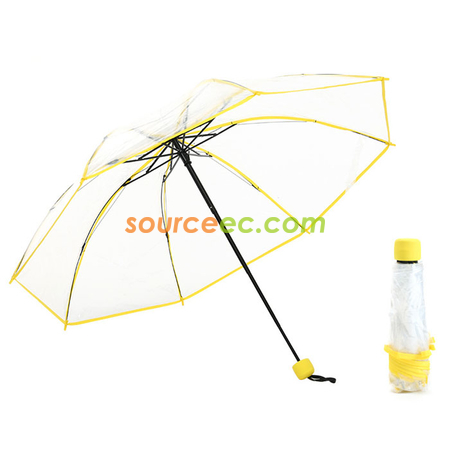 Customization Transparent Folding Umbrella Promotional Products
