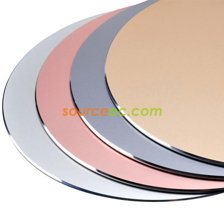 Customization Aluminum Alloy Round Mouse Pad Promotional Products