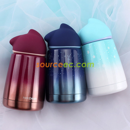 Customization 300ML Cute Cat Thermal Mug Promotional Products