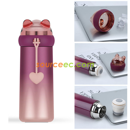 Customization 350ML Love Bear Thermal Mug Promotional Products