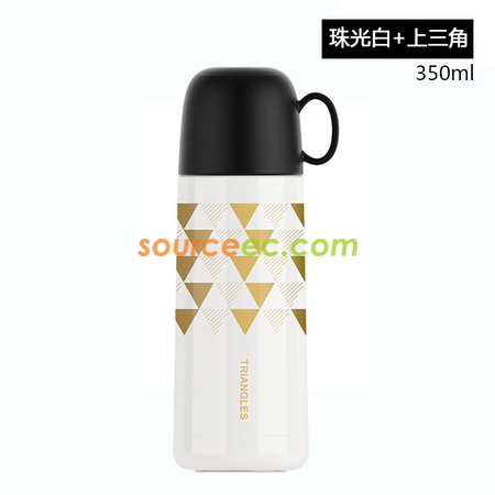 Customization 350ML Triangles Thermal Mug Promotional Products