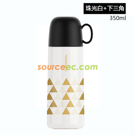 Customization 350ML Triangles Thermal Mug Promotional Products