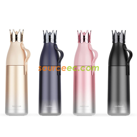 Customization 350ML Crown Stainless Steel Vacuum Flask Promotional Products