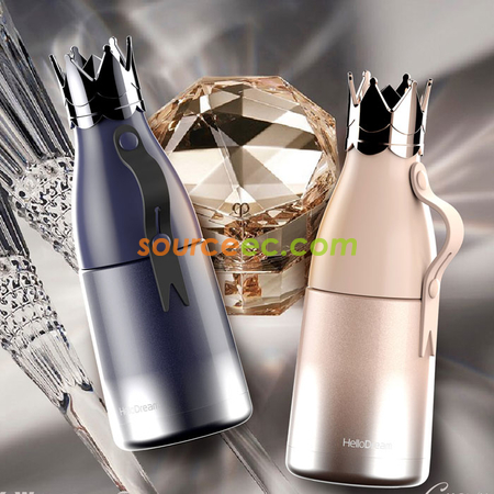 Customization 350ML Crown Stainless Steel Vacuum Flask Promotional Products