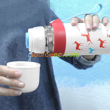 Customization 350ML Lovely Deer Thermal Mug Promotional Products
