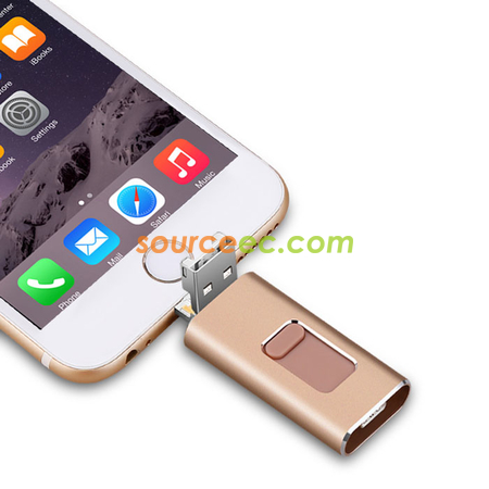 Customization 4 in 1 OTG USB Flash Drive Promotional Products