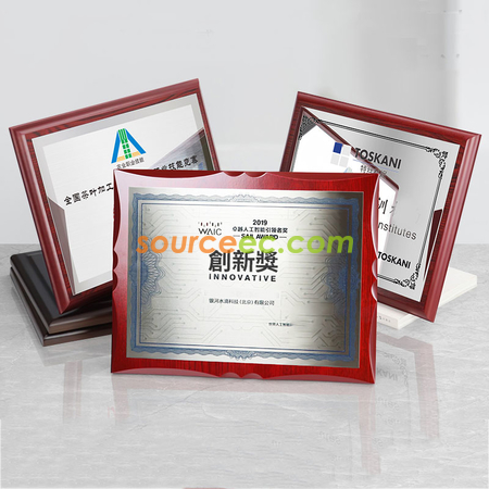 Customization Wooden Metal Plate Promotional Products