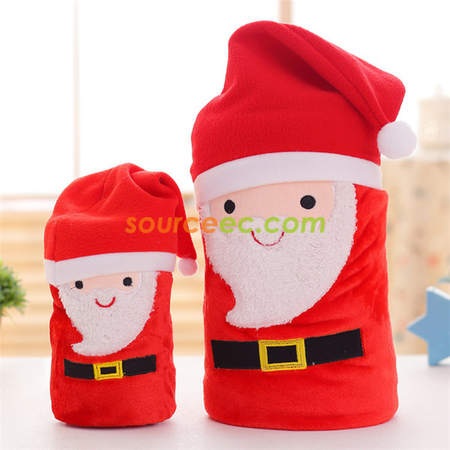 Customization Christmas Rolling Blanket Promotional Products