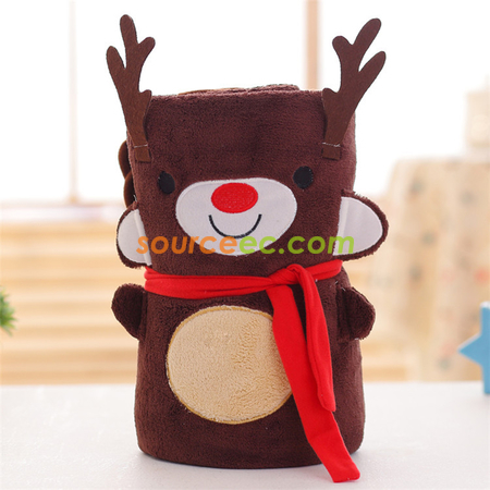 Customization Christmas Rolling Blanket Promotional Products