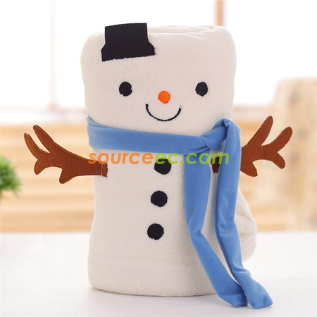 Customization Christmas Rolling Blanket Promotional Products