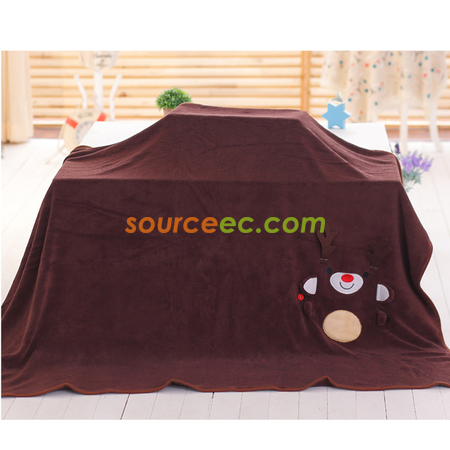 Customization Christmas Rolling Blanket Promotional Products