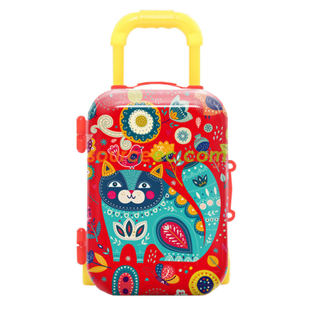 Customization Luggage-shape Tinplate Coin Purse Promotional Products