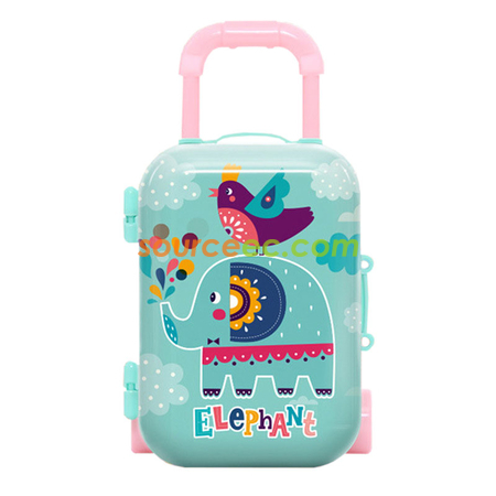 Customization Luggage-shape Tinplate Coin Purse Promotional Products