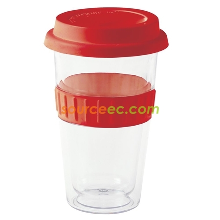 Customization Plastic Double-Walled Mug Promotional Products