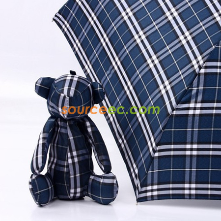 Customization Foldable Umbrella in Bear Shape Promotional Products