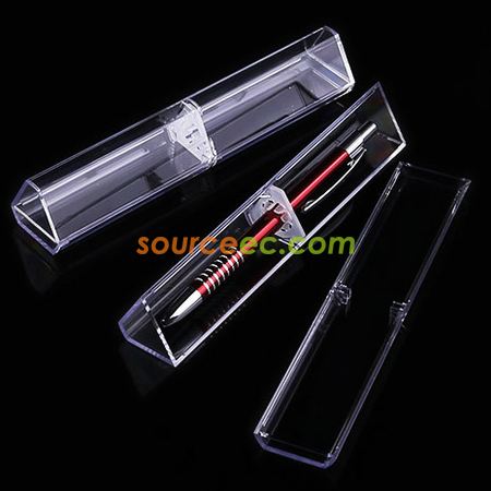 Customization Transparent Triangle Pen Case Promotional Products