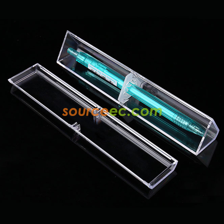 Customization Transparent Triangle Pen Case Promotional Products