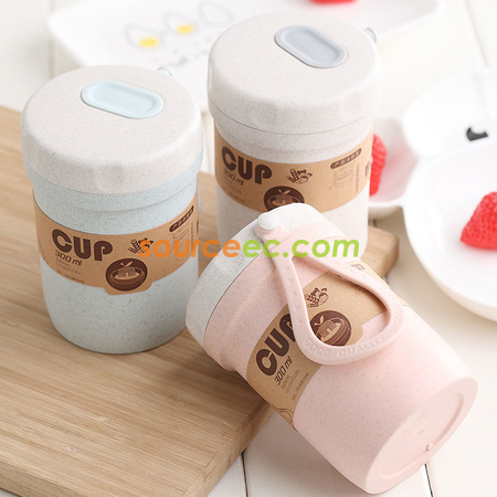 Customization 300ML Wheat Straw Soup Pot Promotional Products