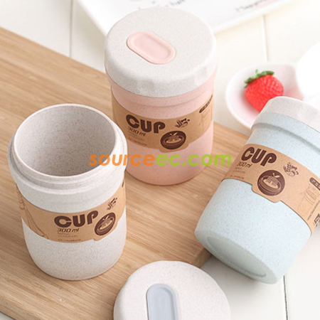 Customization 300ML Wheat Straw Soup Pot Promotional Products