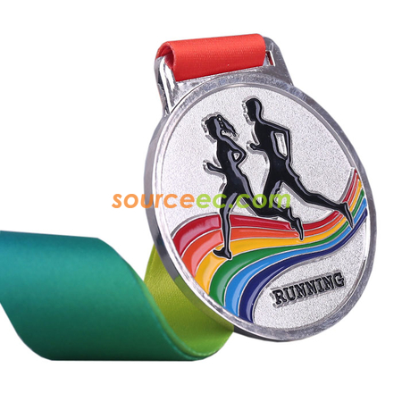 Customization Colorful Running Medal Promotional Products