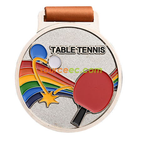 Customization Colorful Table Tennis Medal Promotional Products