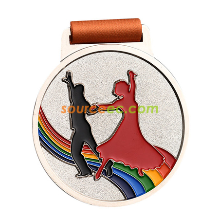 Customization Colorful Dance Competition Medal Promotional Products