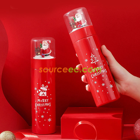 Customization 380ML Christmas Thermal Mug Promotional Products
