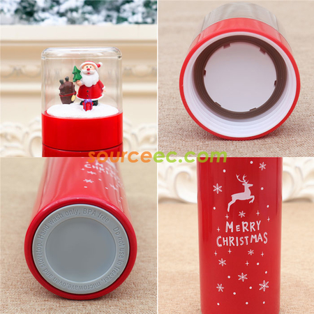 Customization 380ML Christmas Thermal Mug Promotional Products