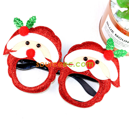 Customization Christmas Party Glasses Promotional Products