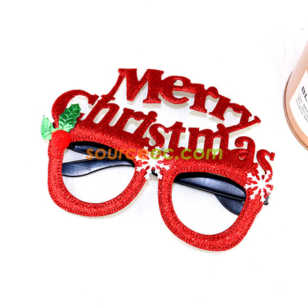 Customization Christmas Party Glasses Promotional Products