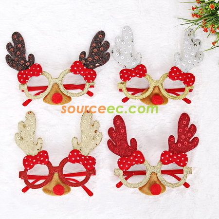 Customization Christmas Party Glasses Promotional Products