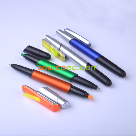 Customization Muti-functional Pen with Memo Promotional Products