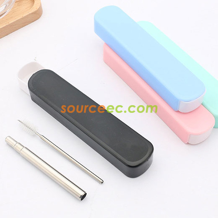 Customization Retractable Stainless Steel Straw Promotional Products