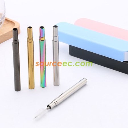 Customization Retractable Stainless Steel Straw Promotional Products