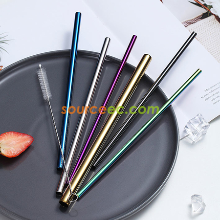 Customization Stainless Steel Straw with Tube Promotional Products