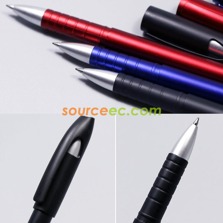 Customization Plastic Gel Pen with Cap Promotional Products