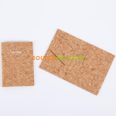 Customization Pu Cork Passport Cover Promotional Products