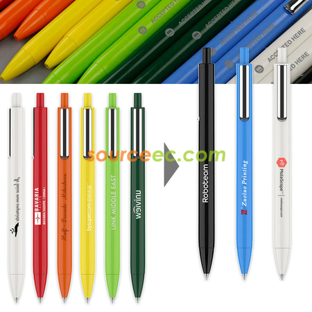 Customization Plastic Press Pen Promotional Products