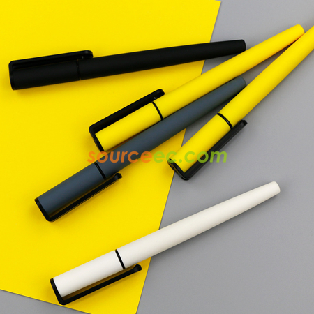 Customization Plastic Gel Pen with Cap Promotional Products