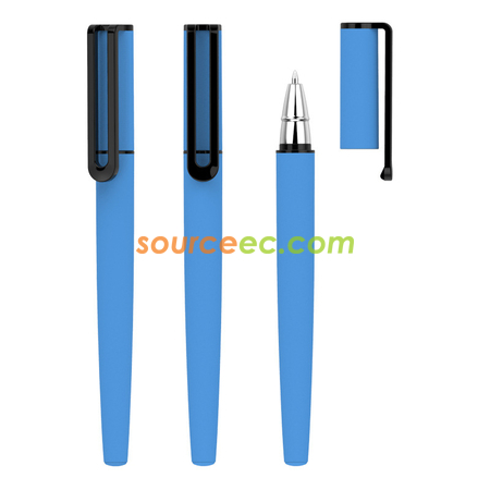Customization Plastic Gel Pen with Cap Promotional Products