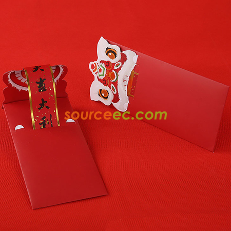 Customization Lion Red Packet Promotional Products