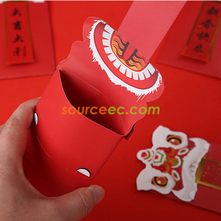 Customization Lion Red Packet Promotional Products
