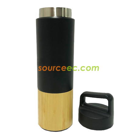 Customization Stainless Steel Bamboo Cup Promotional Products